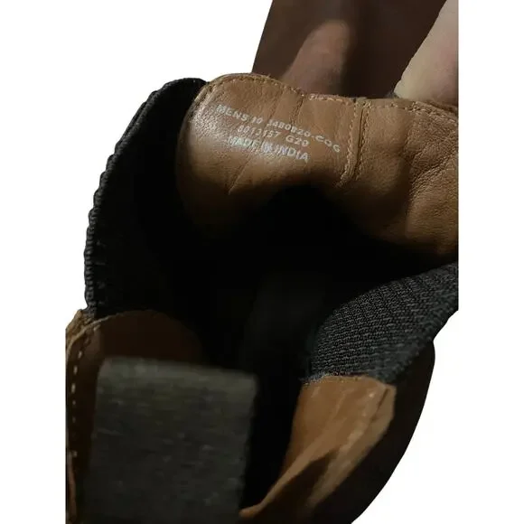 FRYE Leather Chelsea Boots Brown Pull-On Ankle Boot Men’s Size 10 - Picture 6 of 6